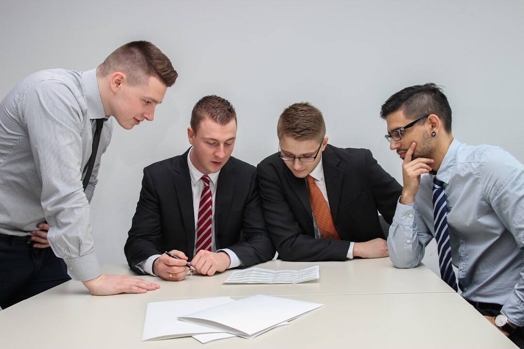 financial advisor discussing plans